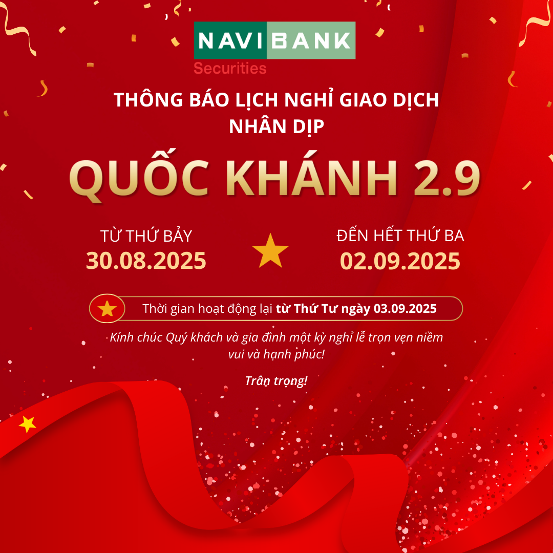 Thông báo nghỉ lễ